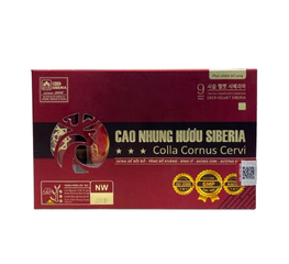 Cao Nhung Hươu Siberia - Thực Phẩm Chức Năng Tăng Cường Sức Khỏe, Hỗ Trợ Phục Hồi Thể Lực Từ Siberia 100g