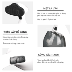 Bàn Là Hơi Nước Cầm Tay Lebenlang LBL5299 1500W - Thiết Kế Gọn Nhẹ, Nóng Nhanh, Phù Hợp Du Lịch Và Gia Đình