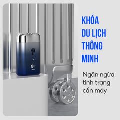 Máy cạo râu Coclear HS208 - Lưỡi dao kép 3D, Chống nước IPX7, Cạo khô và ướt, Thiết kế nhỏ gọn, Thời gian sử dụng 90 phút