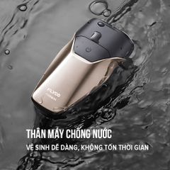 Máy Cạo Râu Flyco FS888VN - Thiết Kế Hiện Đại, Sạc Nhanh 1 Giờ, Kháng Nước IPX7, Đầu Cạo 3D Linh Hoạt, Lưỡi Dao Kép 2 Vòng