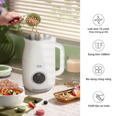 Máy làm sữa hạt đa năng Lebenlang LBL1789 - 8 chế độ, công suất 800W, dung tích 1200ml, dễ sử dụng và vệ sinh - Hàng nhập khẩu chất lượng cao
