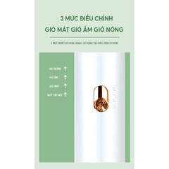 Máy Sấy Tóc Gấp Gọn Coclear CH6289 1800W - Thiết Kế Tiện Lợi, Sấy Nhanh, Giữ Độ Mềm Mượt, Du Lịch Thoải Mái