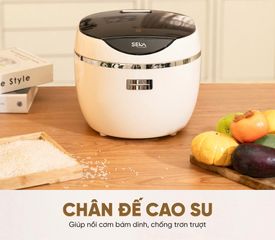 Nồi Cơm Điện Tách Đường Seka SK1009 Đa Năng – 12 Chức Năng Nấu, Giữ Ấm 12 Tiếng, Lòng Inox 304, Hẹn Giờ Tiện Lợi