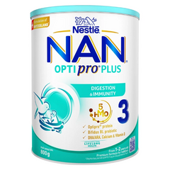 Sữa Nan Việt Optipro Plus Nestle Số 3 - Dinh Dưỡng Hỗ Trợ Đề Kháng và Tiêu Hóa Cho Trẻ 1-2 Tuổi - Hộp 800g