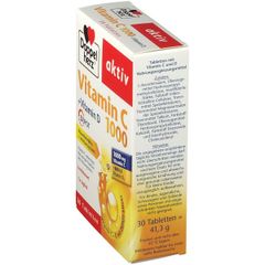 Viên uống bổ sung Vitamin C 1000mg Doppelherz Đức - Hỗ trợ tăng cường sức đề kháng - Hộp 30 viên