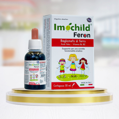 Imochild Feron Giọt Bổ Sung Sắt 30ml - Hỗ Trợ Tăng Hồng Cầu, Giảm Thiếu Máu Cho Trẻ Nhỏ Và Phụ Nữ Mang Thai