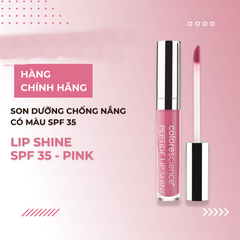 Son Dưỡng Colorescience Lip Shine SPF35 Màu Hồng Tự Nhiên - Chăm Sóc Môi, Bóng Khỏe, Bảo Vệ TIA UV