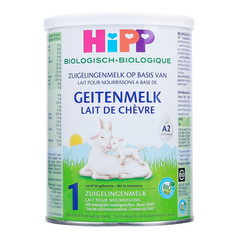 Sữa dê HiPP Organic 1 cho bé 0-6 tháng tuổi 400g - Sữa công thức hữu cơ từ sữa dê, dễ tiêu hóa, hỗ trợ phát triển toàn diện cho trẻ.