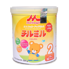 Sữa Morinaga Chilmil Số 2 Dinh Dưỡng Cho Bé 6-36 Tháng Tuổi - Hỗ Trợ Phát Triển Toàn Diện Tương Tự Sữa Mẹ 320g/800g