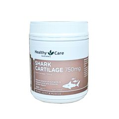 Sụn Vi Cá Healthy Care 750mg - Hỗ Trợ Sức Khỏe Xương Khớp, Giảm Viêm Khớp, Bổ Sung Dinh Dưỡng Thiết Yếu - Lọ 200 Viên
