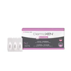 Viên đặt phụ khoa DermoXEN Hydra Ý - Hỗ trợ ẩm và làm dịu vùng kín cho phụ nữ - Hộp 7 viên nhập khẩu từ Ý
