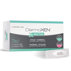 Viên Đặt Vùng Kín Dermoxen Bactor - Hỗ Trợ Tái Tạo Niêm Mạc, Cân Bằng pH, Duy Trì Môi Trường Sạch Khỏe Cho Phụ Nữ