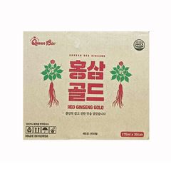 Nước Hồng Sâm Queen Bin Dạng Lon 175ml - Phục Hồi Năng Lượng, Giải Nhiệt, Giảm Căng Thẳng - Thức Uống Bổ Dưỡng Hàn Quốc