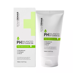 Sữa Rửa Mặt Sena Demar pH Balanced Deep Cleansing 150ml - Sạch Sâu, Dịu Nhẹ Cho Da Nhạy Cảm Từ Hàn Quốc