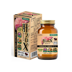 Viên Uống Hỗ Trợ Chức Năng Gan KanproX Fujina - Chiết Xuất Thảo Mộc Tự Nhiên, Bảo Vệ Gan, Giải Độc Gan - Hộp 60 Viên