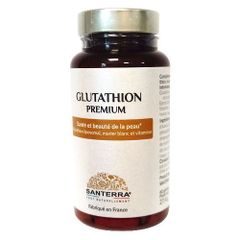 Viên uống trắng da Santerra Glutathione Premium - Hỗ trợ làm sáng da và cải thiện sức khỏe làn da tự nhiên từ Pháp