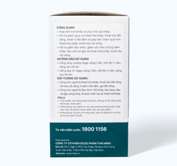 Viên uống Khương Thảo Đan Gold Thái Minh - Hỗ trợ xương khớp, giảm đau nhức, phục hồi sụn khớp - Hộp 30 viên bổ trợ khỏe mạnh