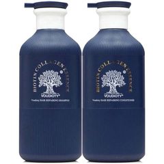 Cặp Dầu Gội Xả Biotin & Collagen Blue Voudioty 500ml - Hương Nước Hoa Giúp Tóc Mềm Mượt & Khỏe Mạnh