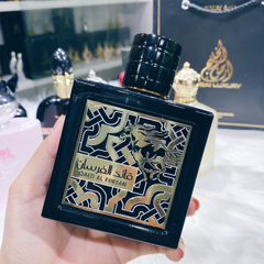 Nước Hoa Unisex Lattafa Qaed Al Fursan EDP 100ml - Hương Hoa Cỏ Nhiệt Đới Tinh Tế, Lưu Hương Lâu 8-12h, Phù Hợp Cho Cả Nam Nữ