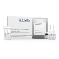 Set Peel Trắng Da Mini Radical White SkinMTX - Bộ 5 Món Dưỡng Trắng, Bật Tone Nhanh Chóng, Giúp Da Sáng Khỏe và Rạng Rỡ