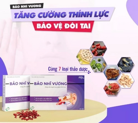 Viên Bảo Nhĩ Vương Hỗ Trợ Giảm Suy Giảm Thính Lực - Thực Phẩm Chức Năng Thiên Nhiên 30 Viên