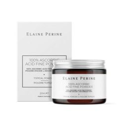 Bột Vitamin C Sáng Da Elaine Perine 100% Ascorbic Acid Fine Powder 20g - Hỗ Trợ Làm Sáng Da, Cải Thiện Vết Thâm, Nám, Tàn Nhang