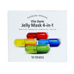 Mặt Nạ BNBG Vita Genic Jelly Mask 4-in-1 - Hộp 10 Miếng Dưỡng Da, Cấp Ẩm, Làm Dịu, Dưỡng Sáng, Cải Thiện Độ Đàn Hồi