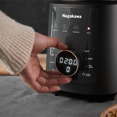 Máy làm sữa hạt đa năng Nagakawa NAG0824 - 8 Chế Độ Thông Minh, Công Suất 1200W, Chất Liệu Thủy Tinh Chịu Nhiệt, Tự Động Vệ Sinh