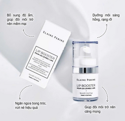 Tinh Chất Dưỡng Môi Lip Booster Elaine Perine - Chăm Sóc Môi Căng Mọng, Giảm Nhăn, Giữ Ẩm 15ml Đức