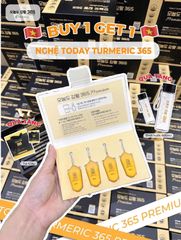 Tinh Chất Nghệ Nano Curcumin 365 Premium Hàn Quốc - Hỗ Trợ Tiêu Hóa, Tái Tạo Da, Tăng Cường Sức Khỏe (32 ống)