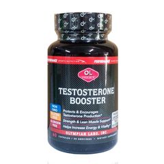 Viên uống tăng cường sức khỏe nam giới Olympian Labs Booster - Bổ sung Vitamin B6, Kẽm và dưỡng chất hỗ trợ sinh lý tự nhiên, 60 viên