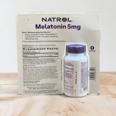 Viên ngậm Natrol Sleep 5mg 250 viên