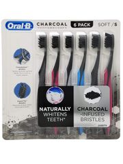 Set Bàn chải đánh răng Oral-B Charcoal than hoạt tính - 6 chiếc