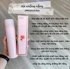 Kcn - Xịt Chống Nắng Jmsolution Chiết Xuất Hoa Hồngspf50+ Pa++++ 180ml