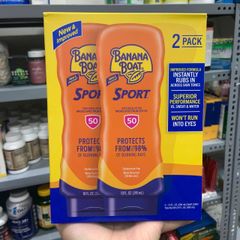 Kem Chống Nắng Banana Boat 295ml SPF 50+ - Bảo Vệ Da Tối Đa, Thấm Nhanh, Chống Nước, Dành Cho Hoạt Động Ngoài Trời