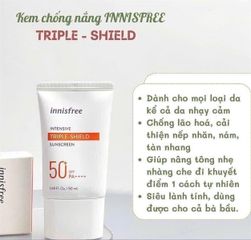 Kem chống nắng innisfree triple shield 50ml