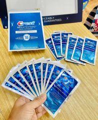 Set 2 Hộp Miếng Dán Trắng Răng Crest 3D Whitestrips (40 Miếng + 20 Miếng)
