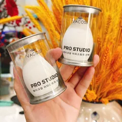 Bông Giọt Nước Vạt Xéo Vacosi PRS Pro - Bông Trang Điểm Chất Liệu Cao Cấp, Thiết Kế Độc Đáo, Tiện Dụng Cho Lớp Trang Điểm Hoàn Hảo