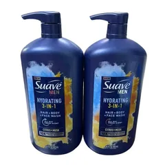 Sữa Tắm Gội Suave Men 3in1 Mỹ - Dưỡng Da Body, Hương Thơm Nam Tính, Tiện Lợi Cho Nam Giới