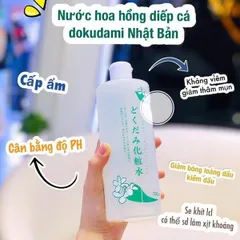 Nước Hoa Hồng Diếp Cá Dokudami Natural Skin Lotion 500ml