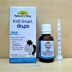 Nature's Way Kids Smart Drops DHA (20ml) - Thực phẩm bổ sung DHA cho trẻ em