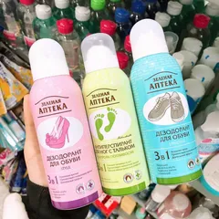 Xịt Khử Mùi Hôi Giày Apteka Nga 150ML - XỊT CHỐNG HÔI CHÂN, GIẦY