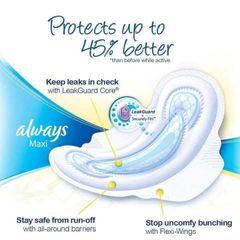 Băng vệ sinh Always Ultra Thin Advanced Overnight 80 miếng