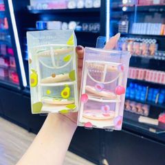 Hộp 3 Bông Mút Cushion LAMEILA - Cọ Trang Điểm Cao Cấp Hàn Quốc cho Lớp Trang Điểm Tự Nhiên và Hoàn Hảo