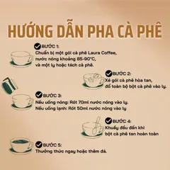 CÀ PHÊ HÒA TAN LAURA NẤM LINH CHI-ĐÔNG TRÙNG HẠ THẢO NHẬT KIM ANH