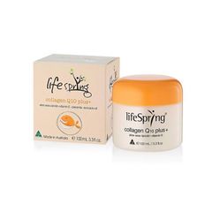 Kem Dưỡng Da Collagen Cq10 LifeSpring 100ml - Chống Lão Hóa, Cấp Ẩm, Nhai Thai Cừu, Giúp Da Mịn Màng, Đàn Hồi