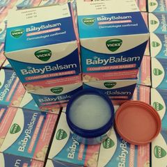Dầu Bôi Giữ Ấm Giảm Ho Cho Trẻ Vicks Baby Balsam