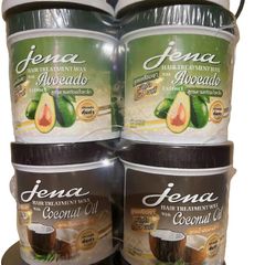 Kem ủ tóc Jena Hair Treatment Wax 500ml - Chiết xuất Dầu Dừa và Bơ - Phục hồi và Dưỡng tóc mềm mượt, tự nhiên