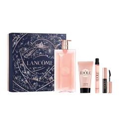 Set Nước Hoa Nữ Lancôme Idôle 3 Món (EDP 100 + 10ml, Kem Dưỡng Thể La Power Creme 50ml, Mascara Lash)
