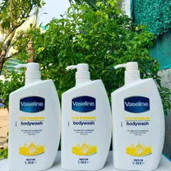 Sữa Tắm Vaseline Trắng Da Dưỡng Ẩm 1L - Sản Phẩm Phù Hợp Cho Mọi Loại Da, Giúp Trắng Sáng Và Cung Cấp Độ Ẩm Tối Ưu